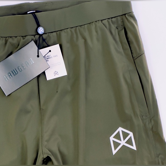 RAWGEAR UNISEX OLIVE GREEN PERFORMANCE TRACK/JOGGER PANT Men M/Women L - Picture 4 of 13